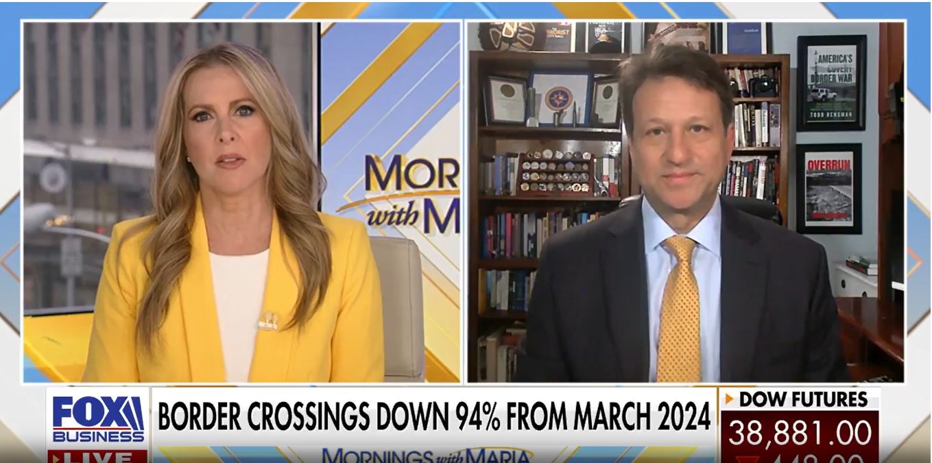 Customs and border protection data revealing border apprehensions per day in March are down 94 percent from this time last year with only 264 crossings per day. My next guest says the border crisis is over after his recent trip to Mexico. He says it’s over. Let’s bring in Center for Immigration Studies Senior National […]